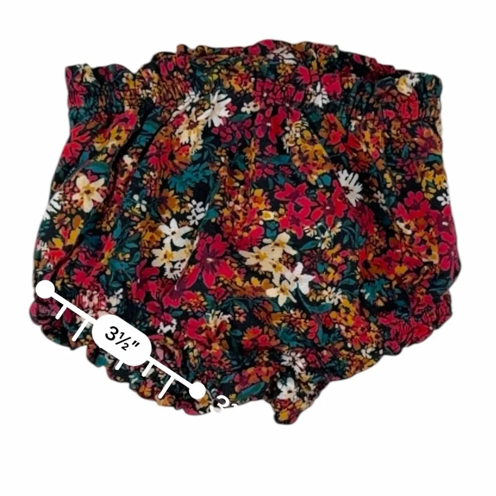 Old Navy Baby Girl Floral Long Sleeve Top & Bloomers Outfit Set 6-12M NWOT